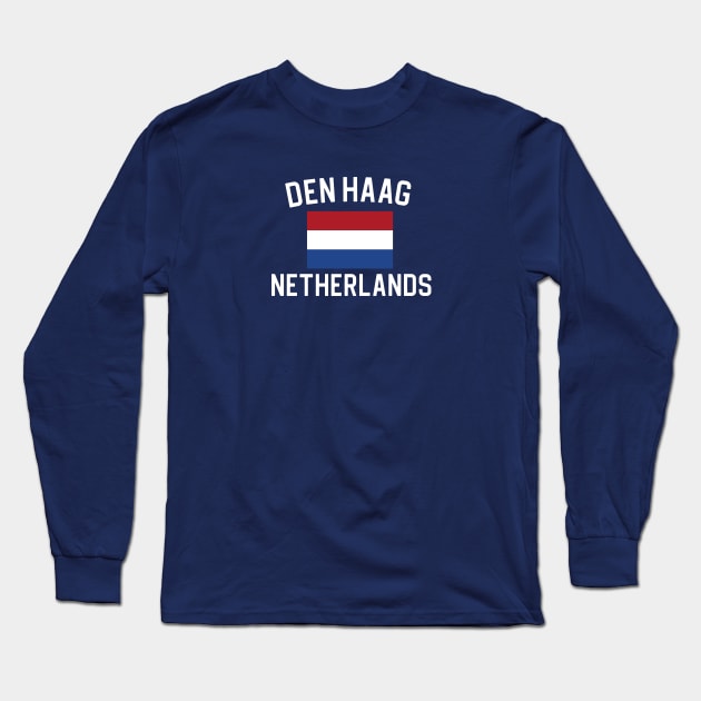 Den Haag Netherlands Gift Den Haag Netherlands Long Sleeve T-Shirt by kmcollectible